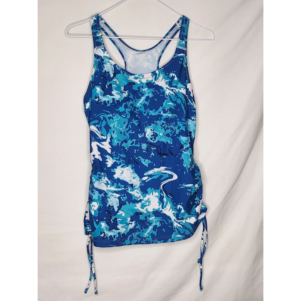 Modli Swim Tankini Size Med. Blue